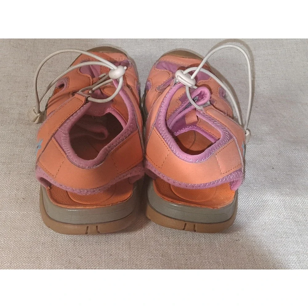 Zeroxposur Wallowa Kids Sandals Size 3 Living Coral Pink Orange Water Shoes Hiki